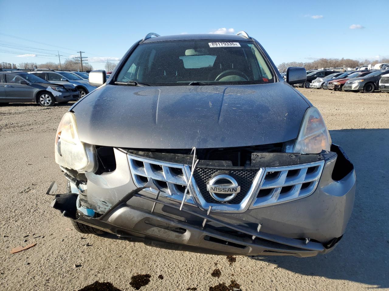 2013 Nissan Rogue VIN JN8AS5MV2DW634919 Copart auction photo, front end / mechanical damage thumbnail 5