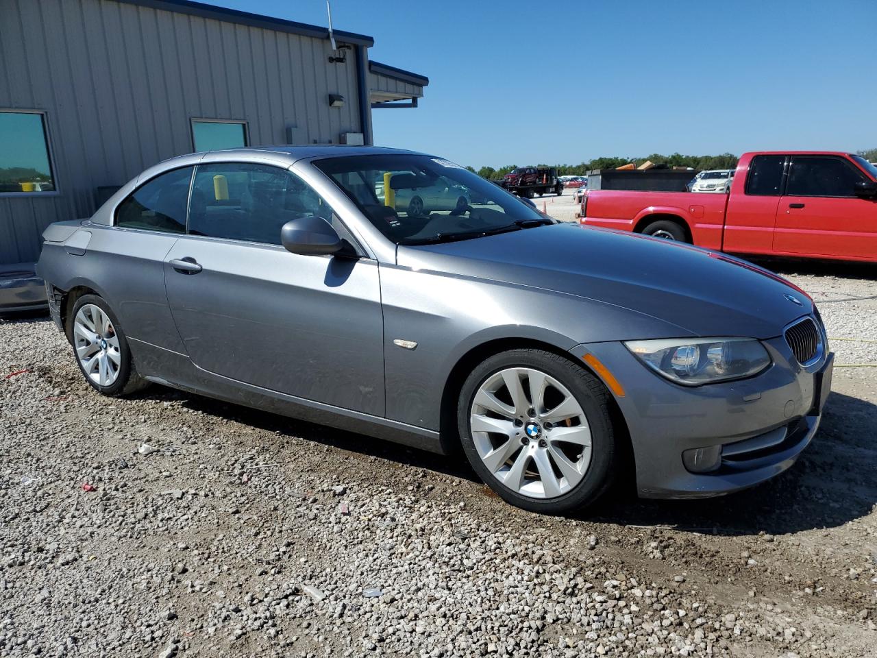 2013 BMW 3er VIN WBADW7C59DE731435 Copart auction photo, rear end damage thumbnail 4
