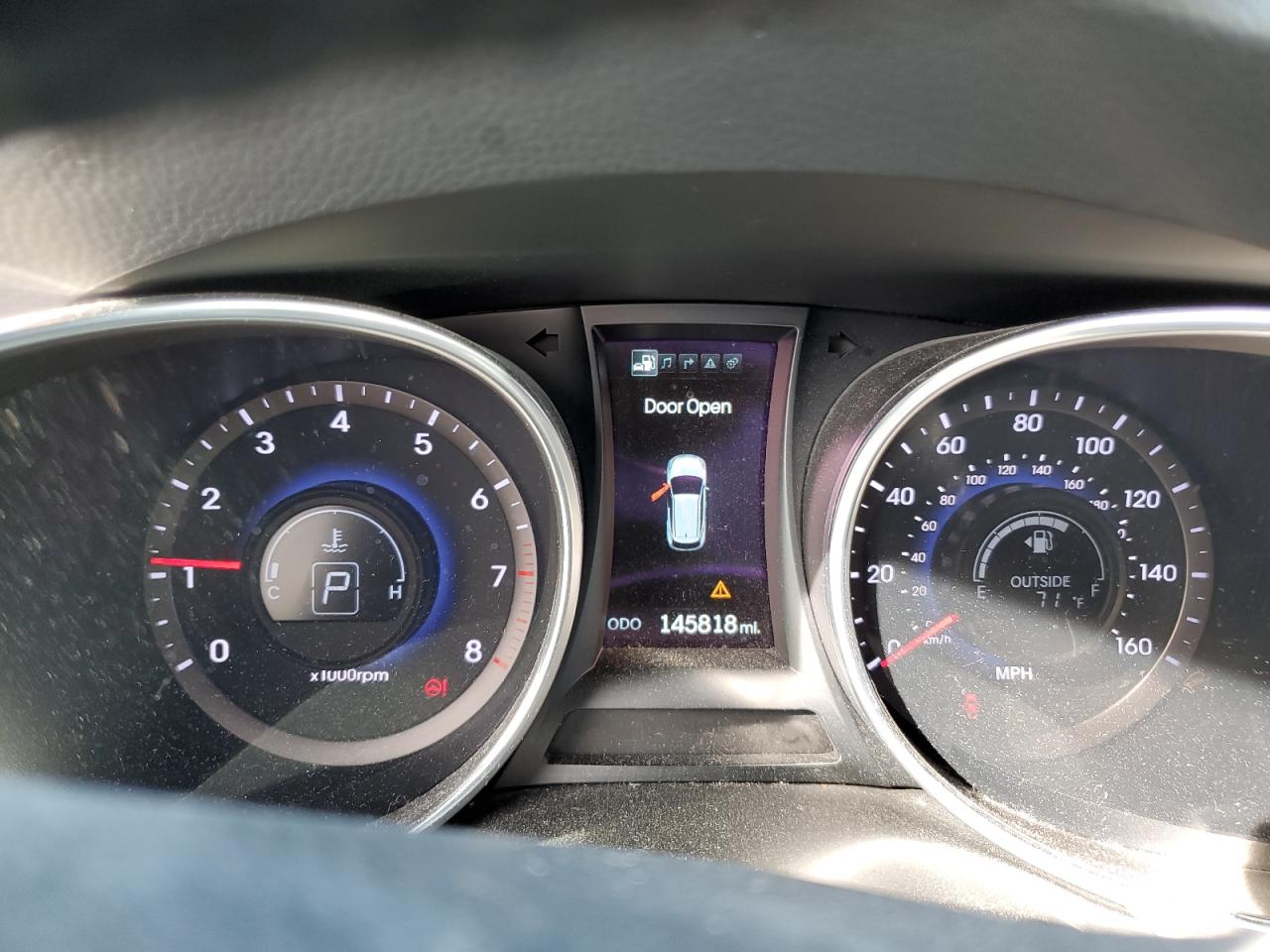 2015 Hyundai Santa Fe VIN 5XYZU3LB9FG267313 Copart auction photo, front end damage thumbnail 9