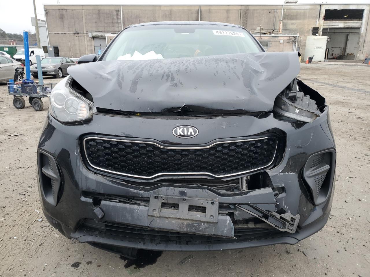 2017 KIA Sportage VIN KNDPM3ACXH7178773 Copart auction photo, front end / rear end damage thumbnail 5