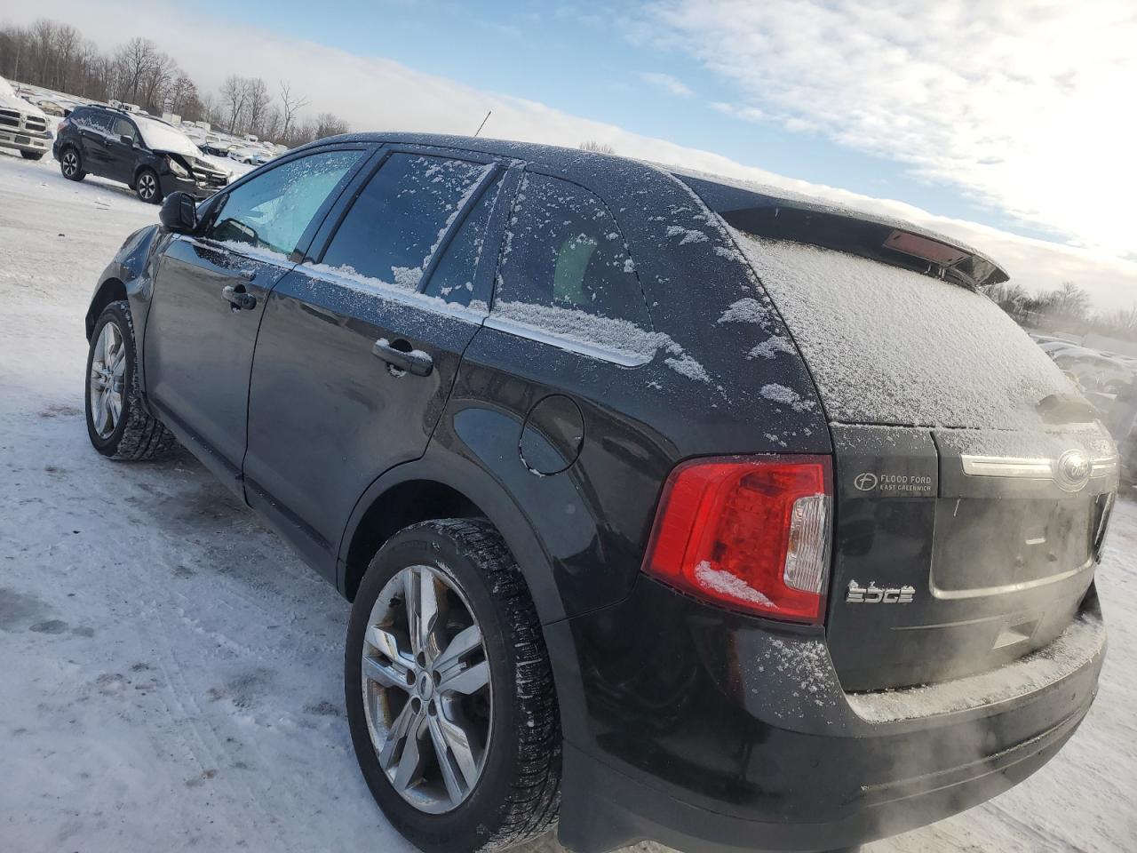 2011 Ford Edge VIN 2FMDK4KC9BBB63530 Copart auction photo, front end / side damage thumbnail 2