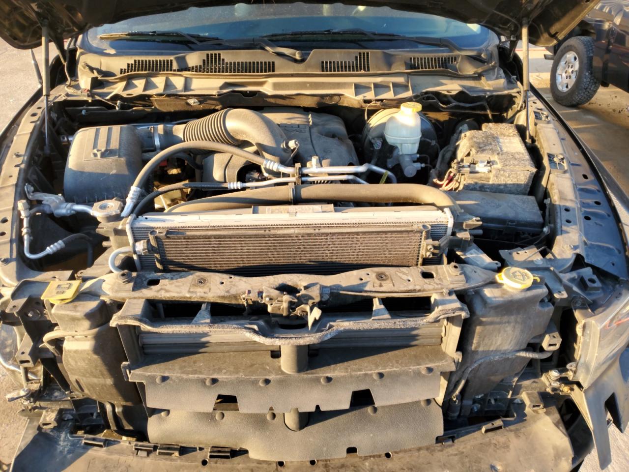 2017 RAM 1500 VIN 1C6RR7HT4HS767054 Copart auction photo, front end damage thumbnail 11