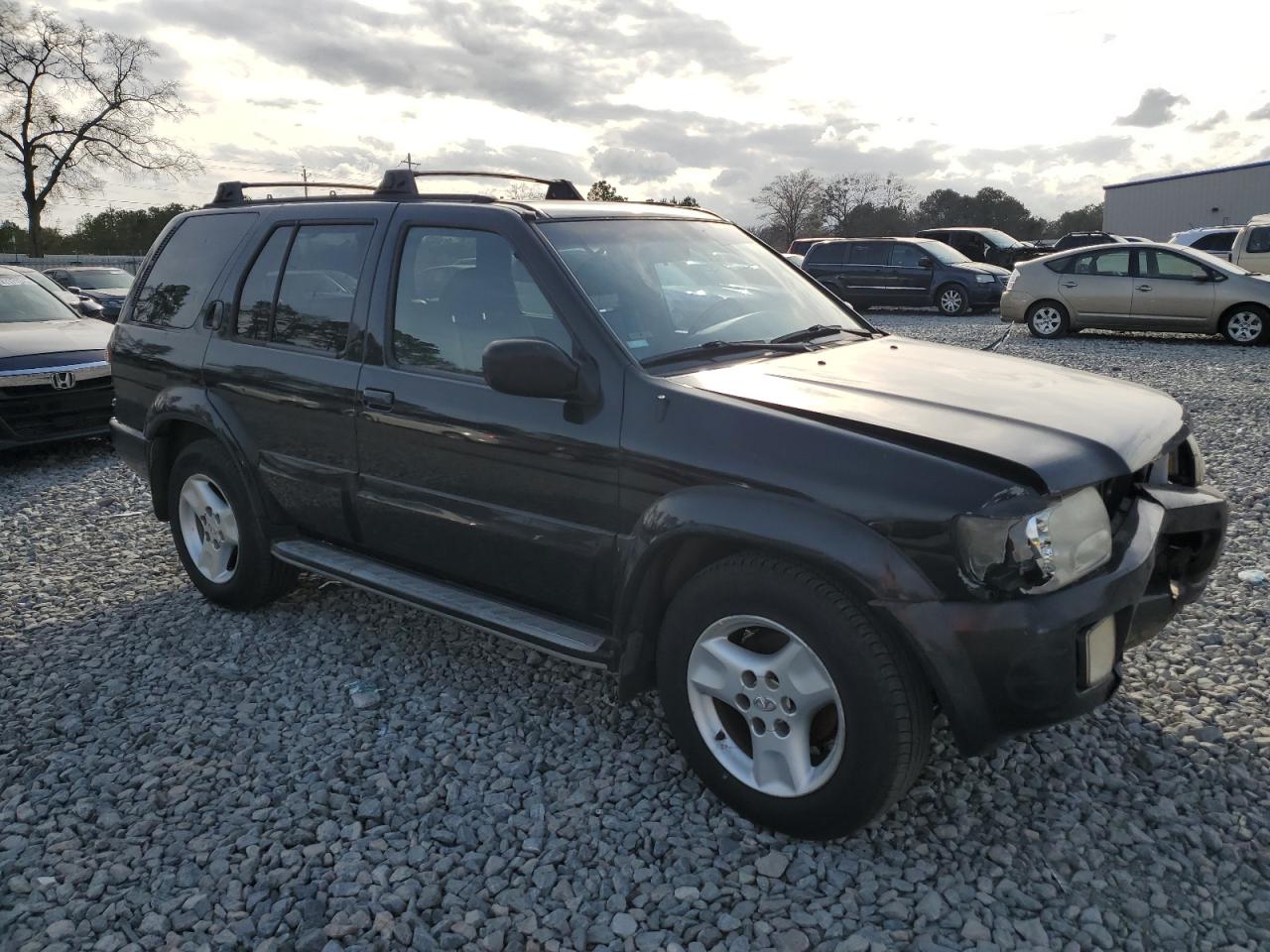 2001 Infiniti QX4 VIN JNRDR07YX1W100804 Copart auction photo, front end damage thumbnail 4