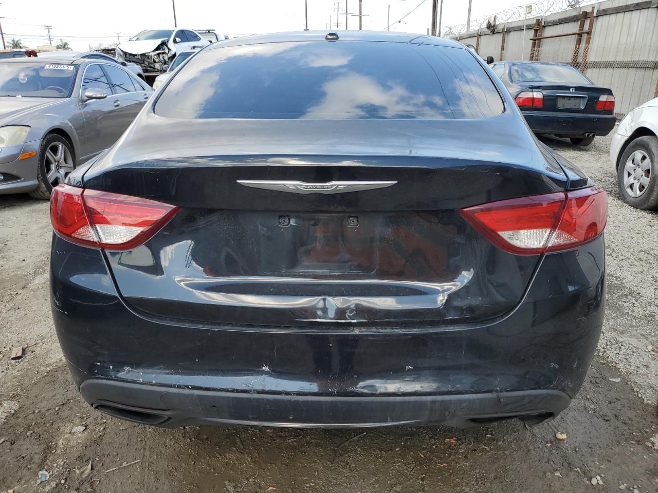 2015 Chrysler 200 VIN 1C3CCCBB1FN634356 Copart auction photo, mechanical / rear end damage thumbnail 6