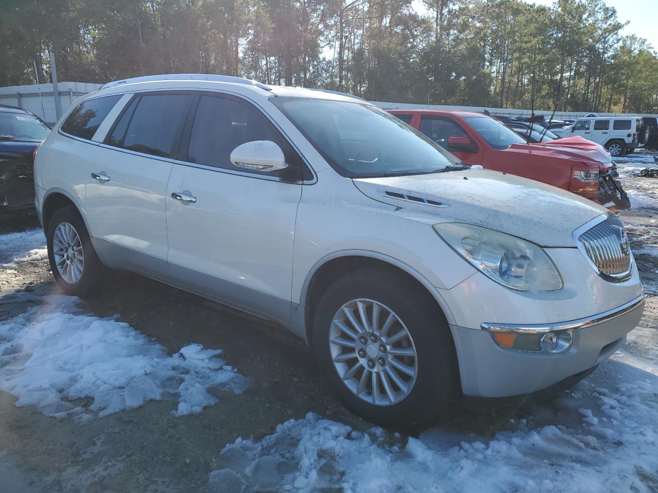 2010 Buick Enclave VIN 5GALRBED1AJ101393 Copart auction photo, minor dent/scratches damage thumbnail 4
