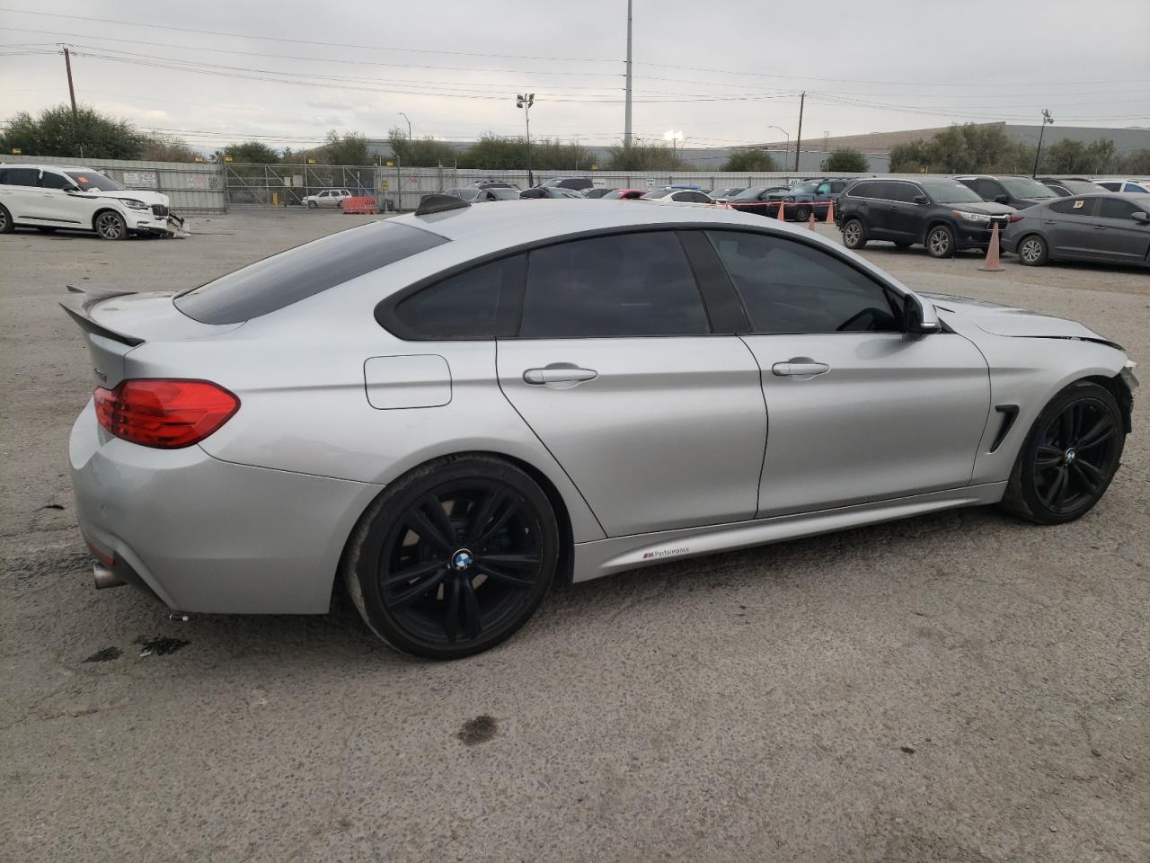 2016 BMW 4er VIN WBA4B1C51GG243226 Copart auction photo, front end damage thumbnail 3