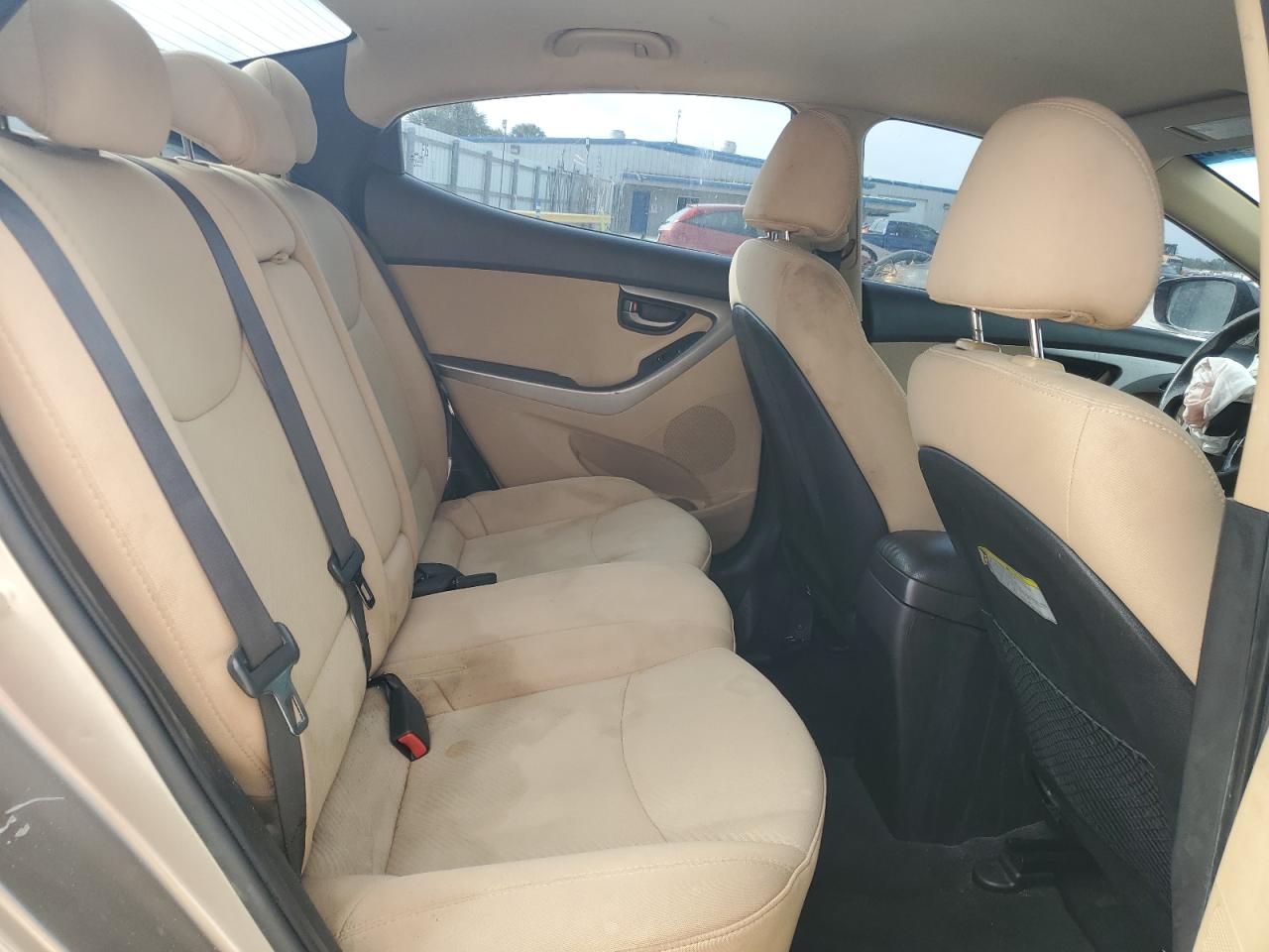 2013 Hyundai Elantra VIN 5NPDH4AE7DH323580 Copart auction photo, front end / rear end damage thumbnail 10