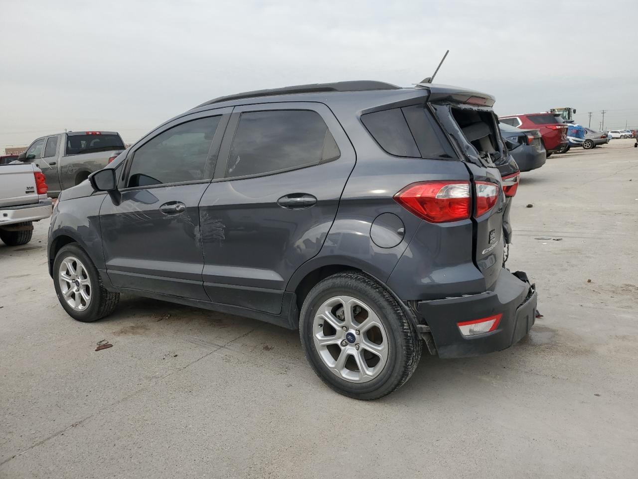 2021 Ford EcoSport VIN MAJ3S2GE4MC448420 Copart auction photo, rear end / frame damage damage thumbnail 2