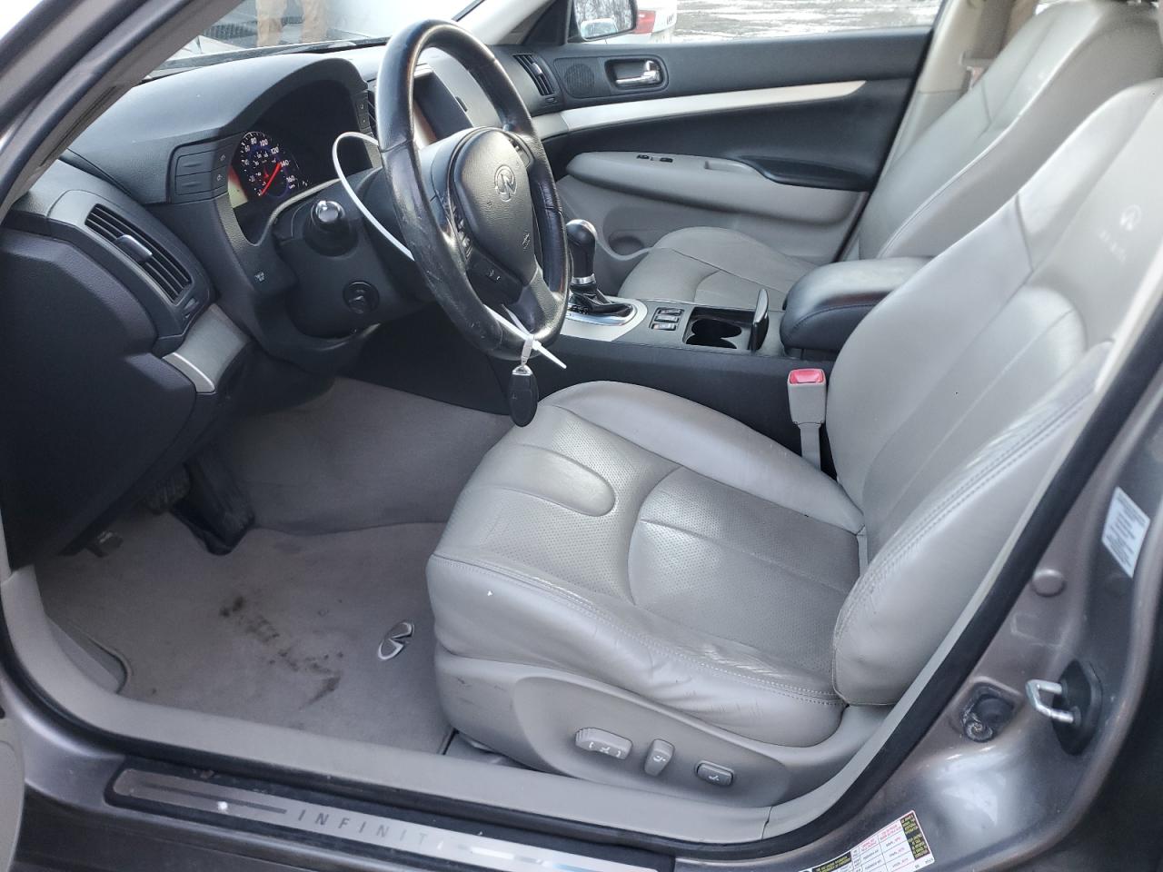 2008 Infiniti G VIN JNKBV61F28M279308 Copart auction photo, front end damage thumbnail 7
