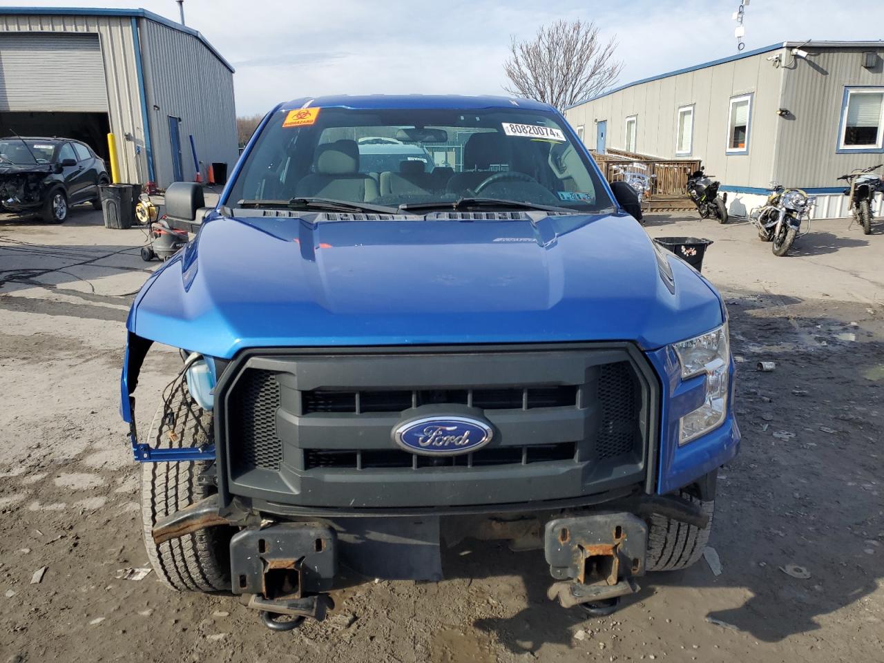 2016 Ford F-150 VIN 1FTEX1E83GFD09328 Copart auction photo, undercarriage / all over damage thumbnail 5