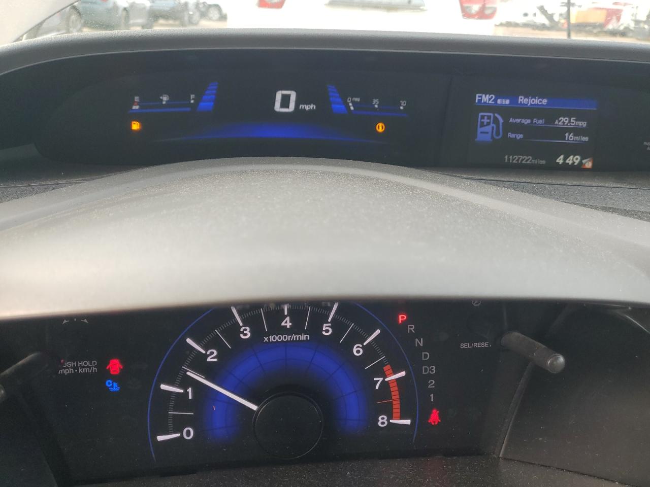 2012 Honda Civic VIN 2HGFB2F57CH578021 Copart auction photo, rear end damage thumbnail 9