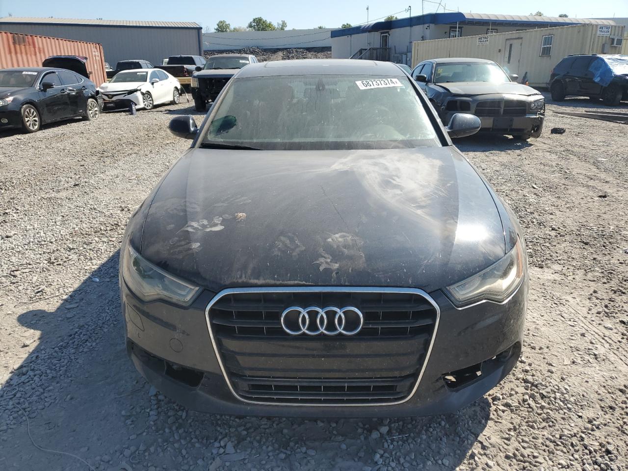 2014 Audi A6 VIN WAUDFAFC7EN057603 Copart auction photo, undercarriage / minor dent/scratches damage thumbnail 5