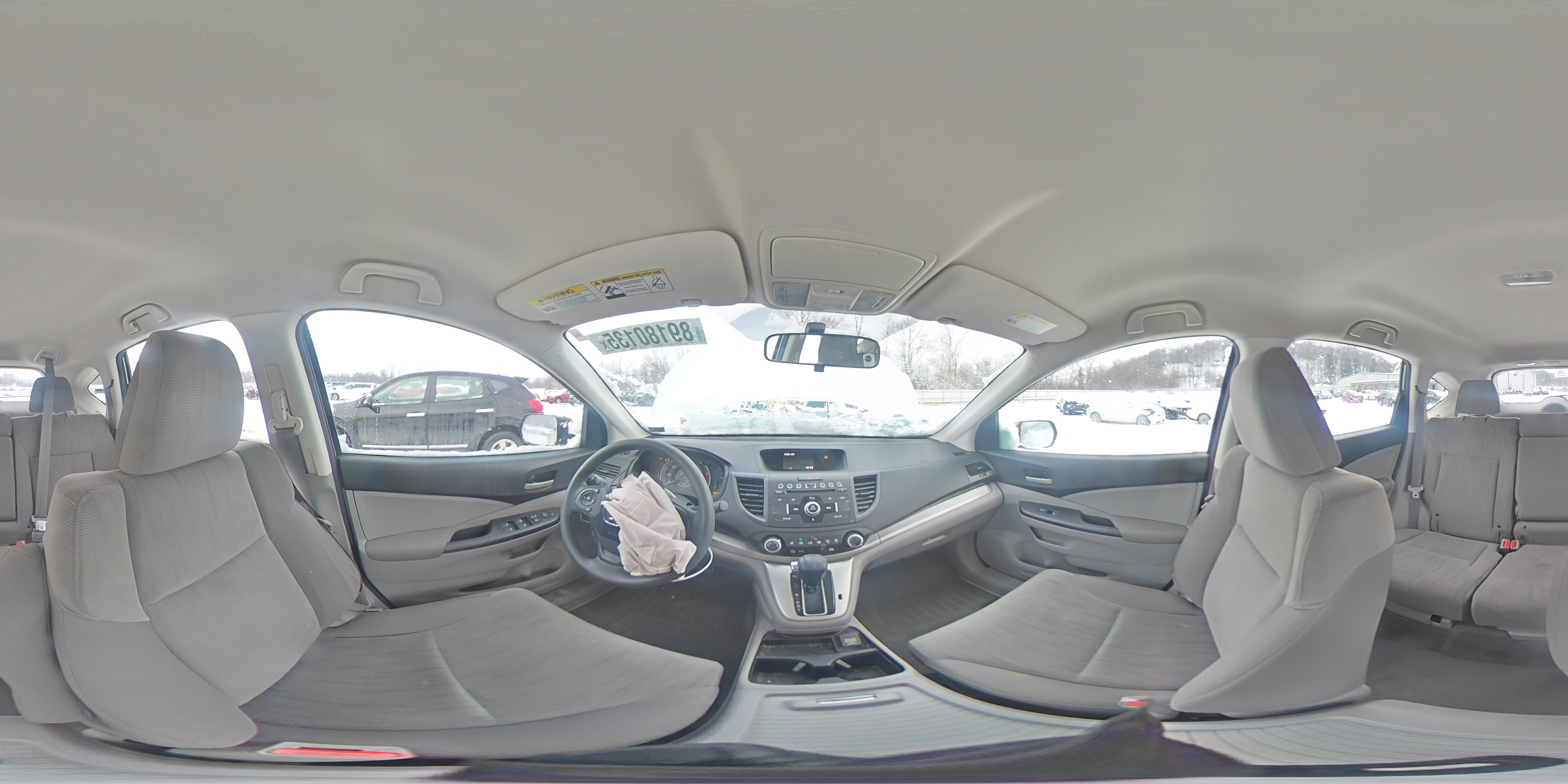 2014 Honda CR-V VIN 2HKRM4H36EH691840 Copart auction photo, front end damage thumbnail 14