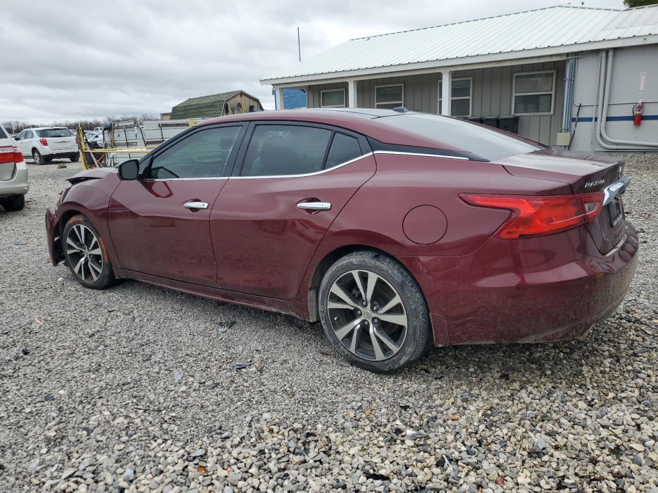 2018 Nissan Maxima VIN 1N4AA6AP3JC371045 Copart auction photo, front end damage thumbnail 2