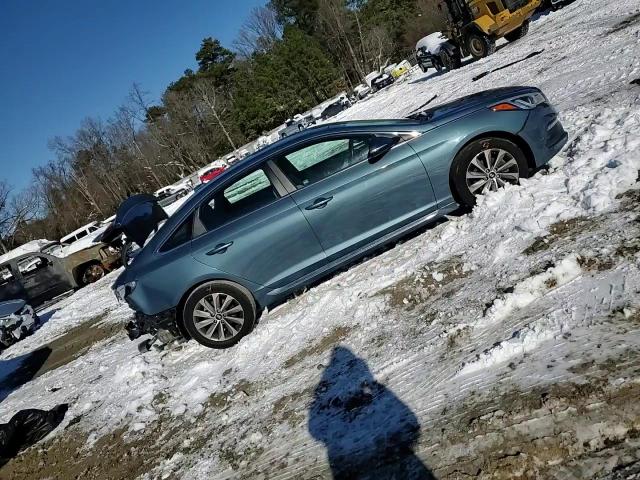 2017 Hyundai Sonata VIN 5NPE34AF4HH500071 Copart auction photo, rear end / front end damage thumbnail 11