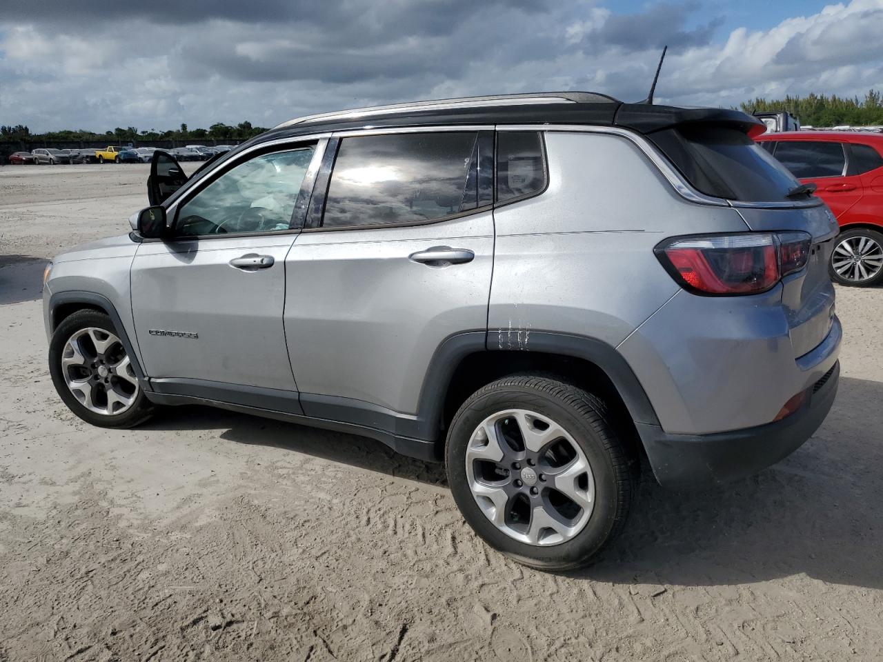 2020 Jeep Compass VIN 3C4NJCCB4LT140710 Copart auction photo, all over damage thumbnail 2