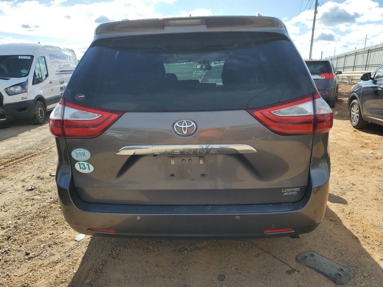 2016 Toyota Sienna VIN 5TDDK3DC5GS138805 Copart auction photo, front end damage thumbnail 6