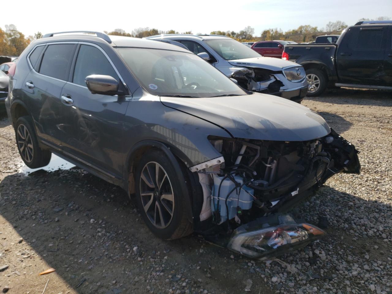 2019 Nissan Rogue VIN 5N1AT2MV4KC772723 Copart auction photo, all over damage thumbnail 4