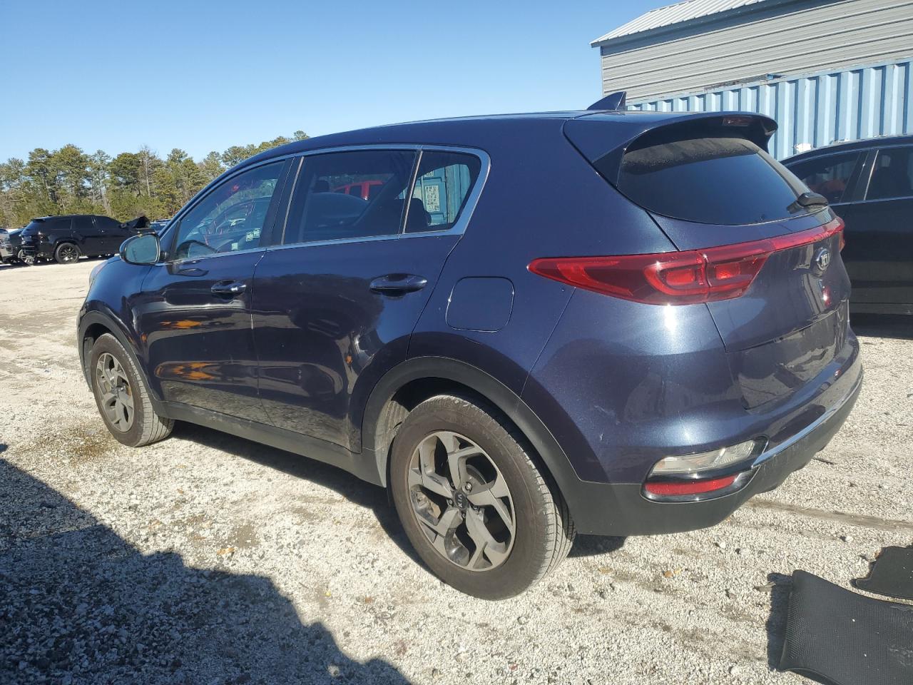 2021 KIA Sportage VIN KNDPM3AC8M7911090 Copart auction photo, front end damage thumbnail 2