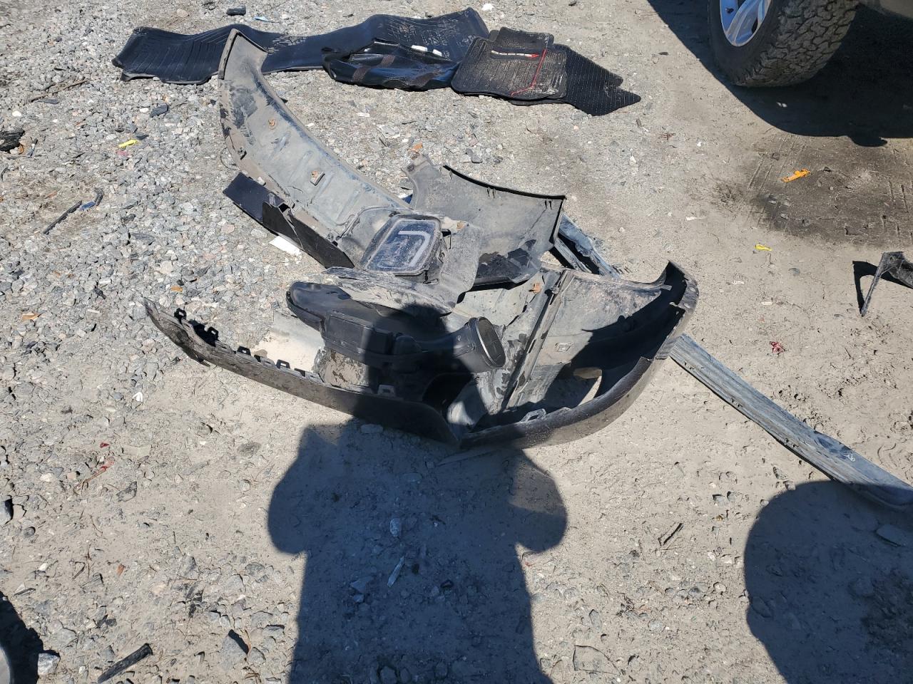 2014 RAM 1500 VIN 1C6RR7MT6ES343540 Copart auction photo, front end damage thumbnail 14