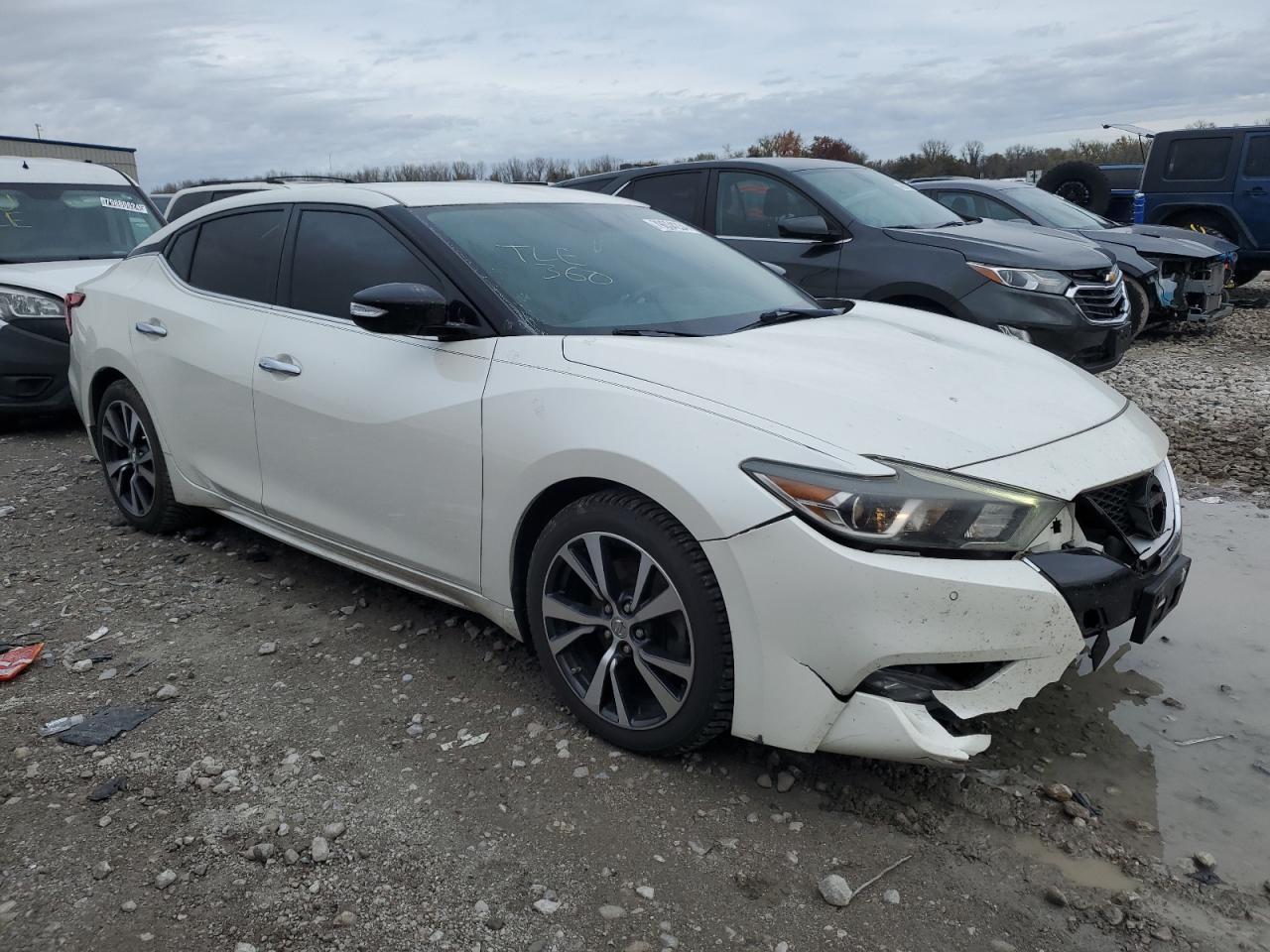 2016 Nissan Maxima VIN 1N4AA6AP1GC412538 Copart auction photo, front end damage thumbnail 4