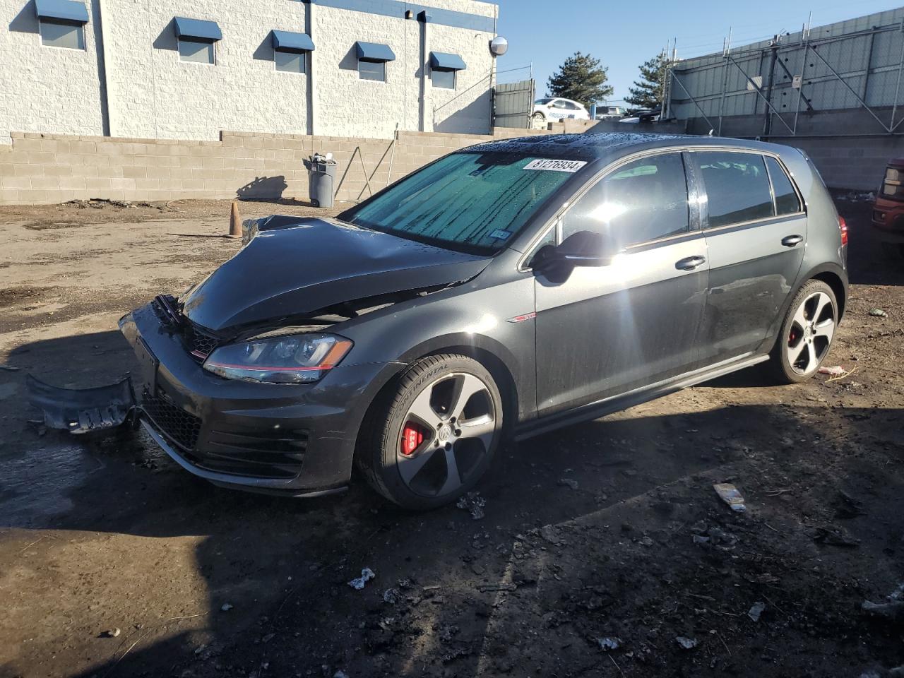 2016 Volkswagen GTI VIN 3VW447AU3GM040478