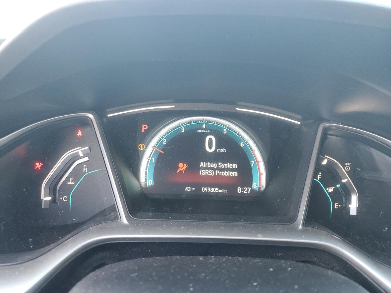 2017 Honda Civic VIN 19XFC1F32HE014574 Copart auction photo, front end damage thumbnail 9