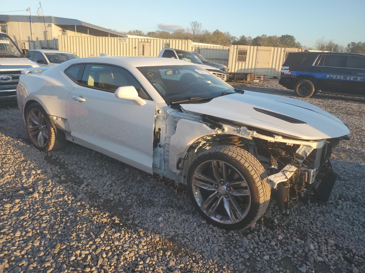 2016 Chevrolet Camaro VIN 1G1FH1R76G0148326 Copart auction photo, front end / side damage thumbnail 4