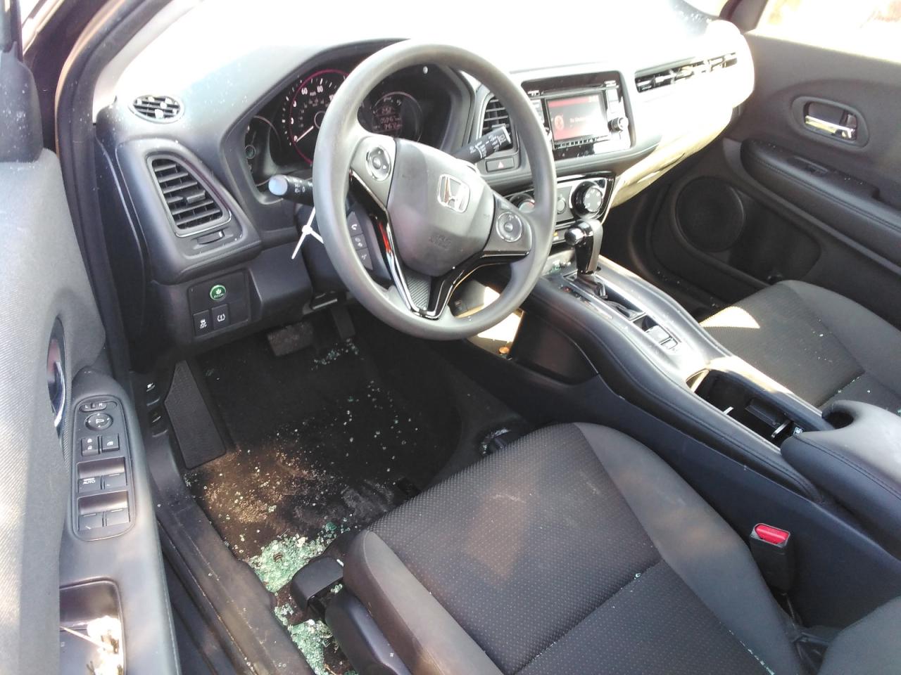 2019 Honda HR-V VIN 3CZRU5H37KM724821 Copart auction photo, front end / side damage thumbnail 8