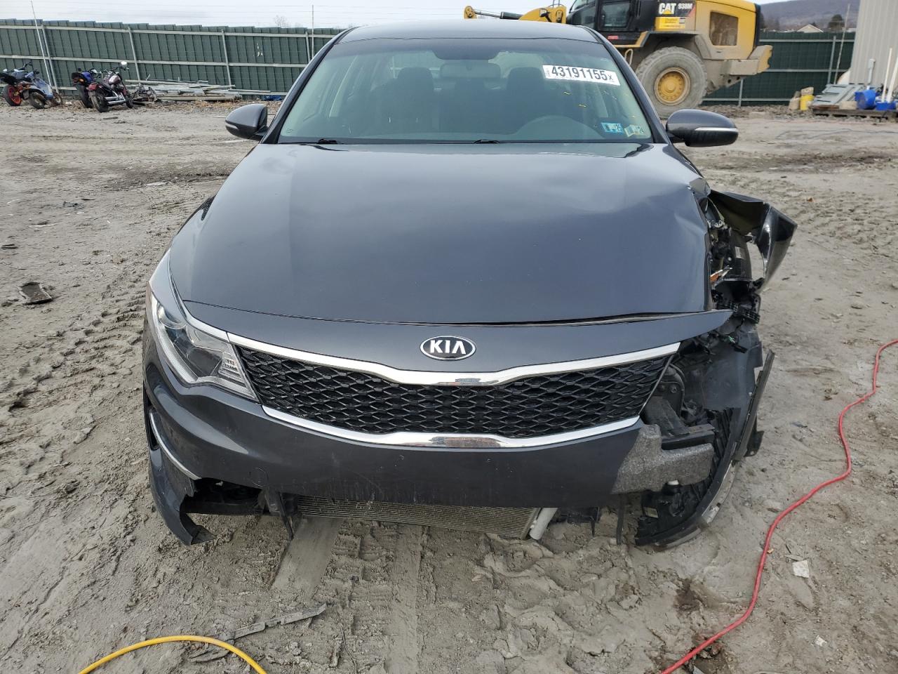 2017 KIA Optima VIN KNAGT4L30H5142492 Copart auction photo, vandalism / front end damage thumbnail 5
