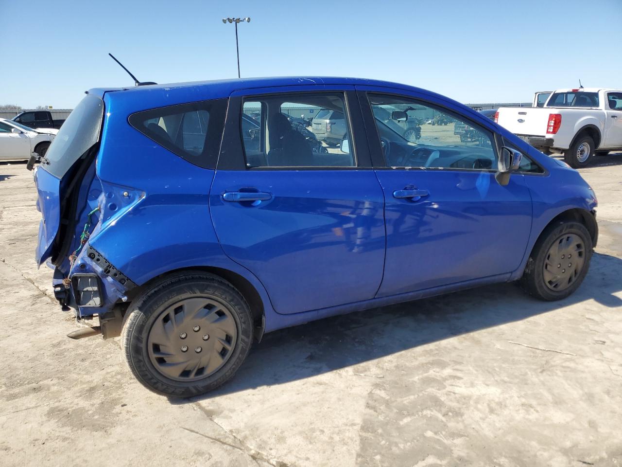 2016 Nissan Versa VIN 3N1CE2CP1GL356962 Copart auction photo, rear end / front end damage thumbnail 3