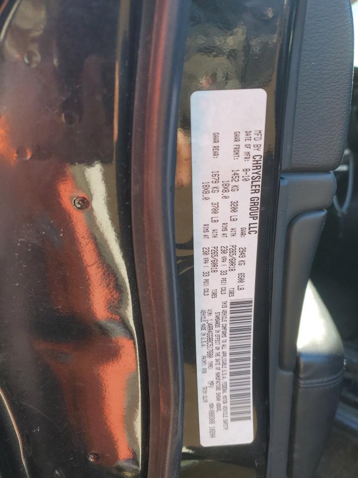 2011 Jeep Grand Cherokee VIN 1J4RR4GG8BC517680 Copart auction photo, side / minor dent/scratches damage thumbnail 12