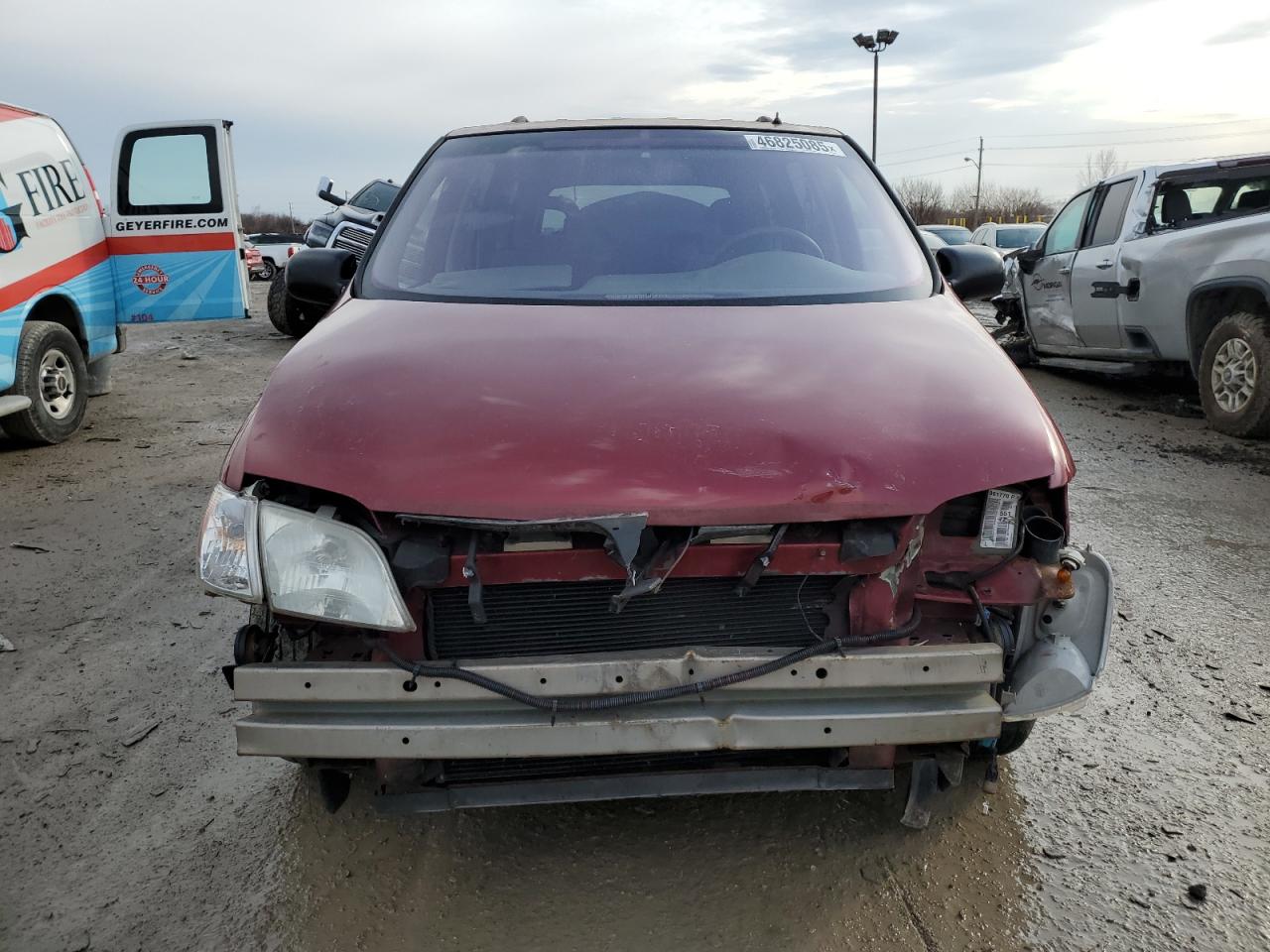 2001 Pontiac Montana VIN 1GMDX03E21D131814 Copart auction photo, front end damage thumbnail 5