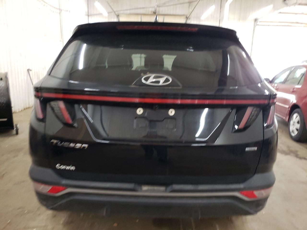 2023 Hyundai Tucson VIN 5NMJFCAE4PH246672 Copart auction photo, front end / side damage thumbnail 6
