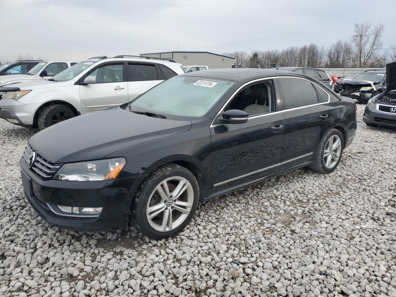 2014 Volkswagen Passat VIN 1VWCN7A36EC091021