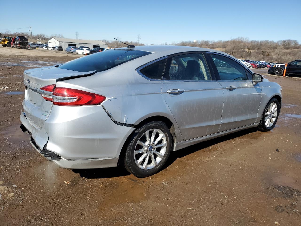 2017 Ford Fusion VIN 3FA6P0HD0HR111596 Copart auction photo, front end / all over damage thumbnail 3