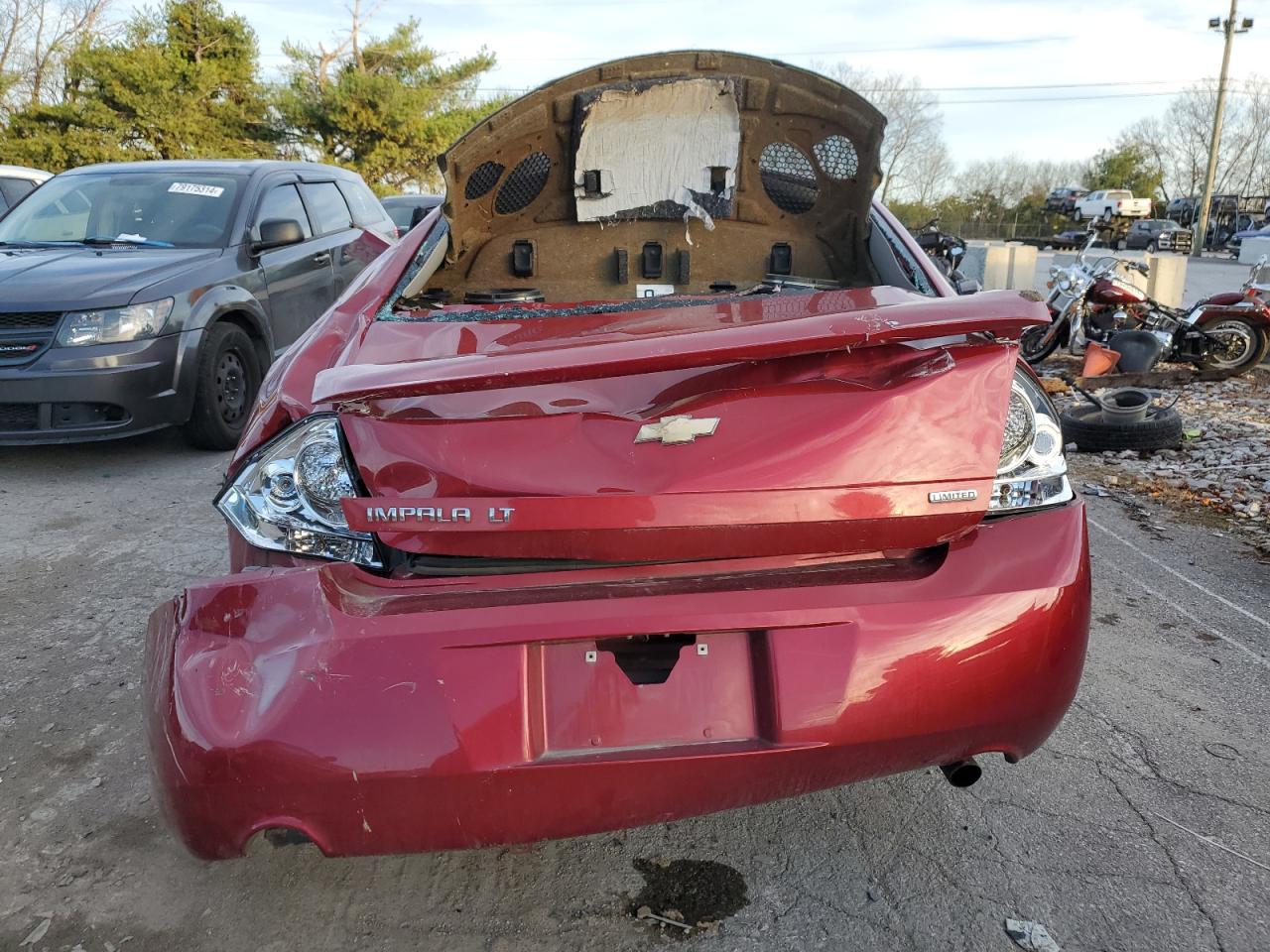 2015 Chevrolet Impala VIN 2G1WB5E33F1142661 Copart auction photo, all over damage thumbnail 6