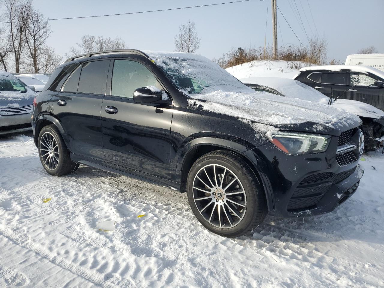 2020 Mercedes-Benz GLE VIN 4JGFB4KB1LA148212 Copart auction photo, rear end damage thumbnail 4