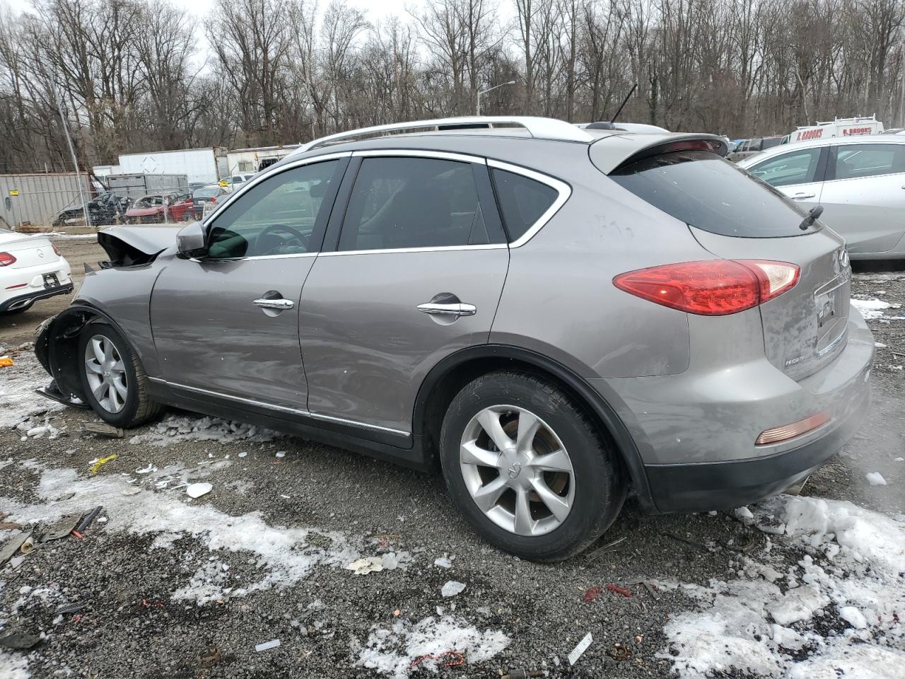 2009 Infiniti EX VIN JNKAJ09F49M952013 Copart auction photo, front end / minor dent/scratches damage thumbnail 2