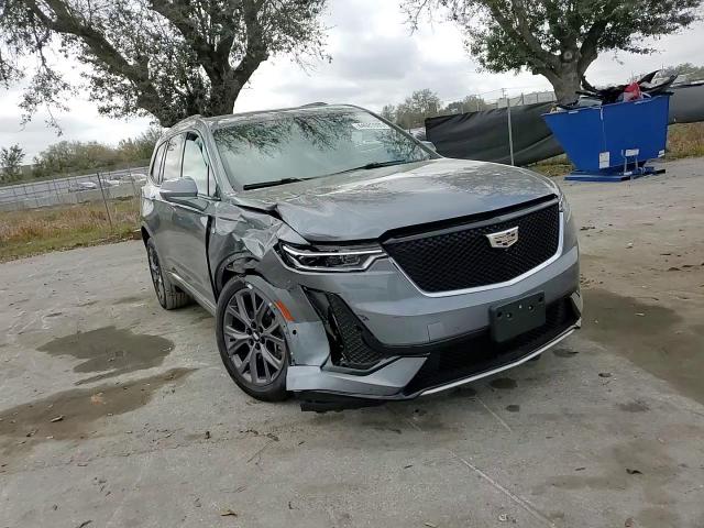 2020 Cadillac XT6 VIN 1GYKPHRS2LZ105074 Copart auction photo, front end / side damage thumbnail 12