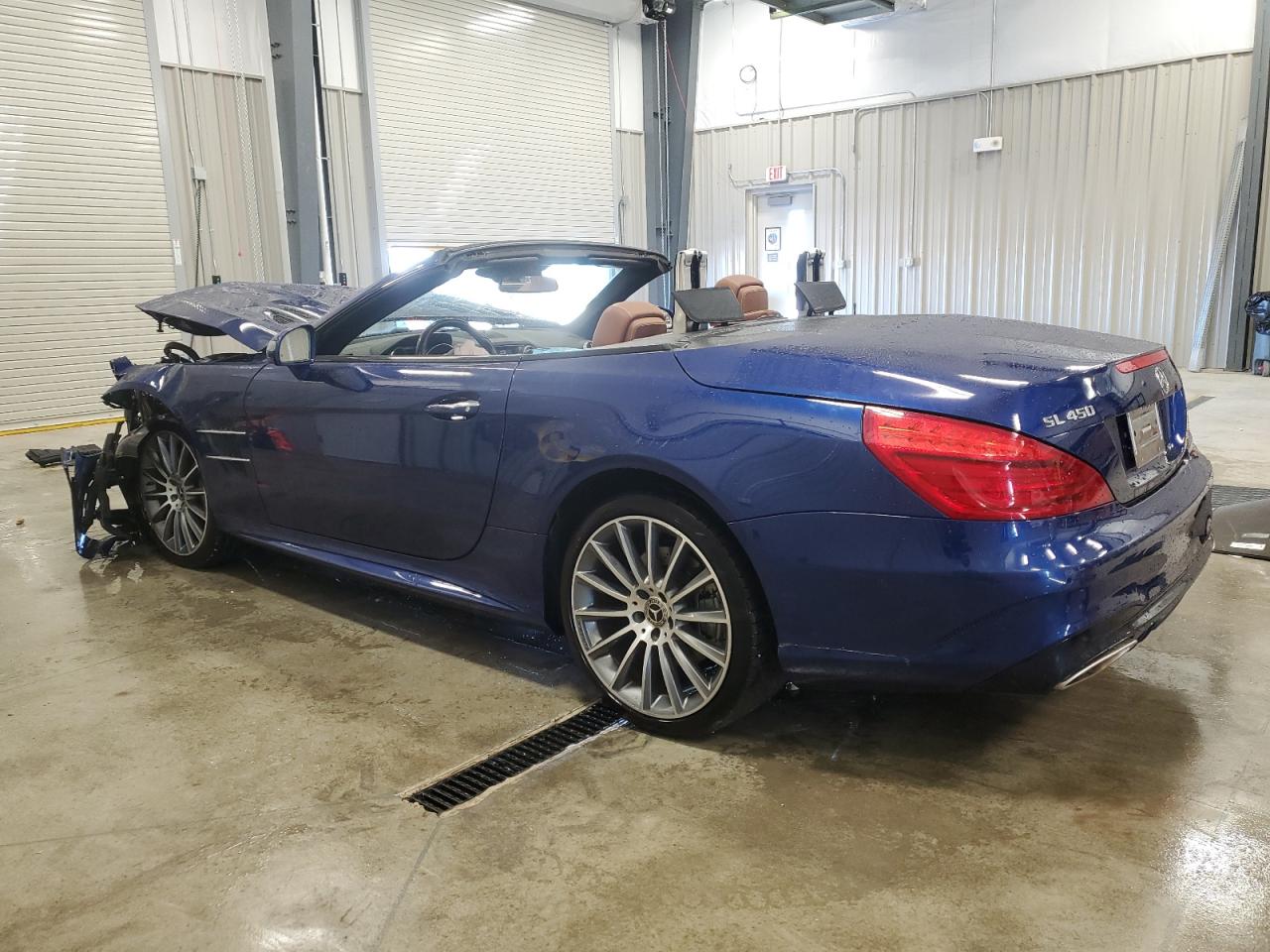 2017 Mercedes-Benz SL-klasse VIN WDDJK6GA9HF049986 Copart auction photo, front end damage thumbnail 2