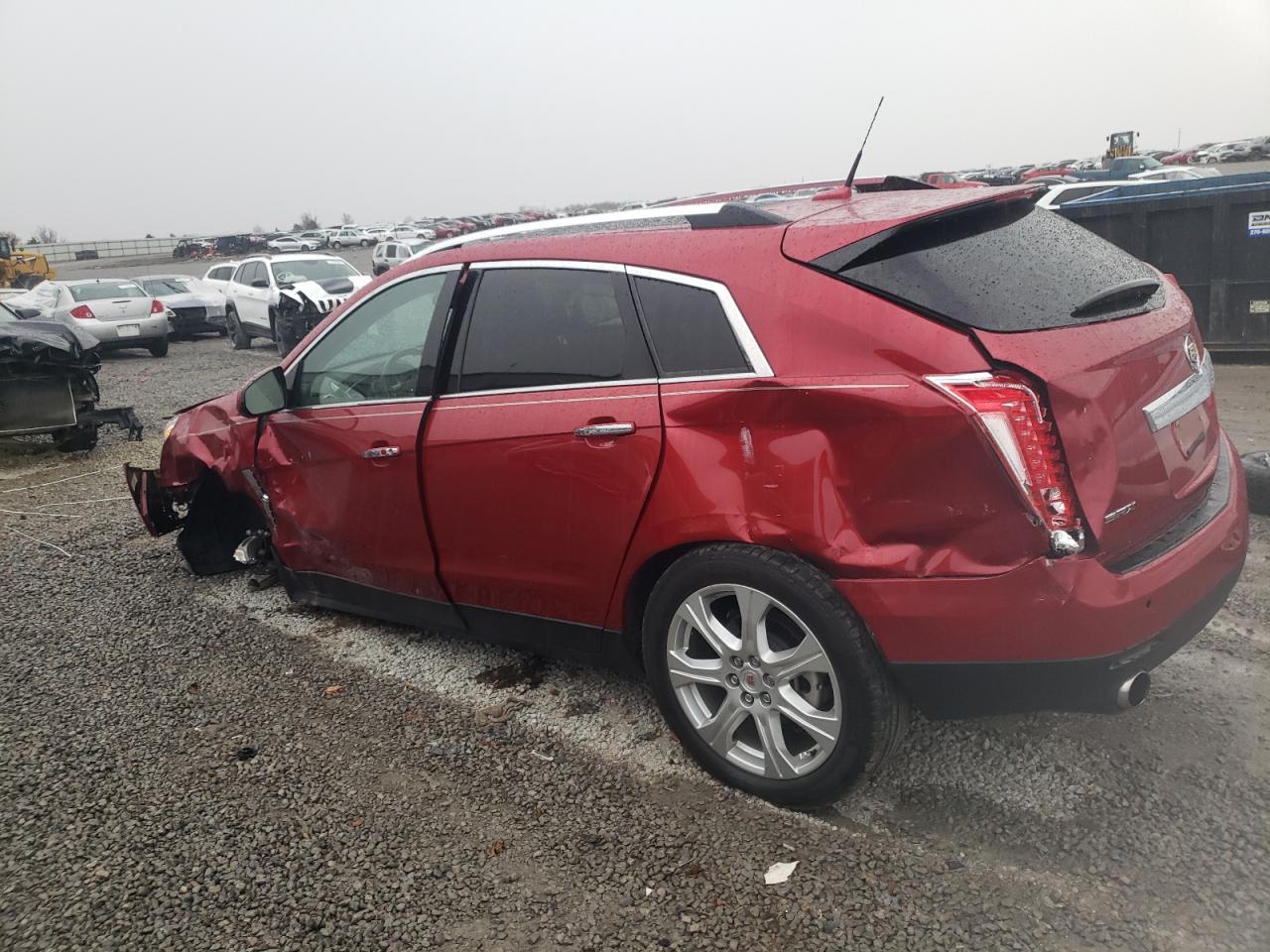 2011 Cadillac SRX VIN 3GYFNCEY3BS507282 Copart auction photo, all over damage thumbnail 2