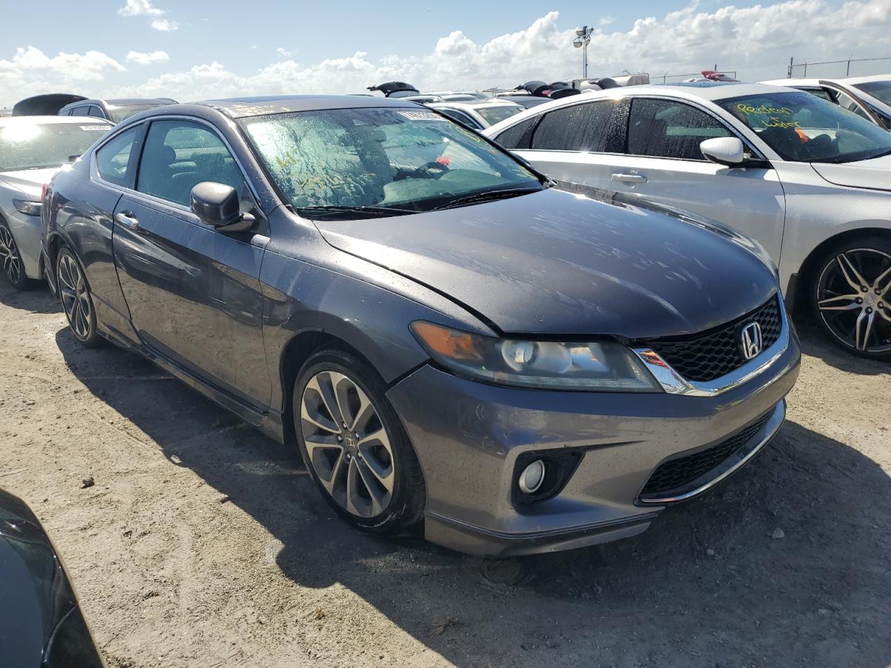2014 Honda Accord VIN 1HGCT2B88EA004660 Copart auction photo, water/flood damage thumbnail 4