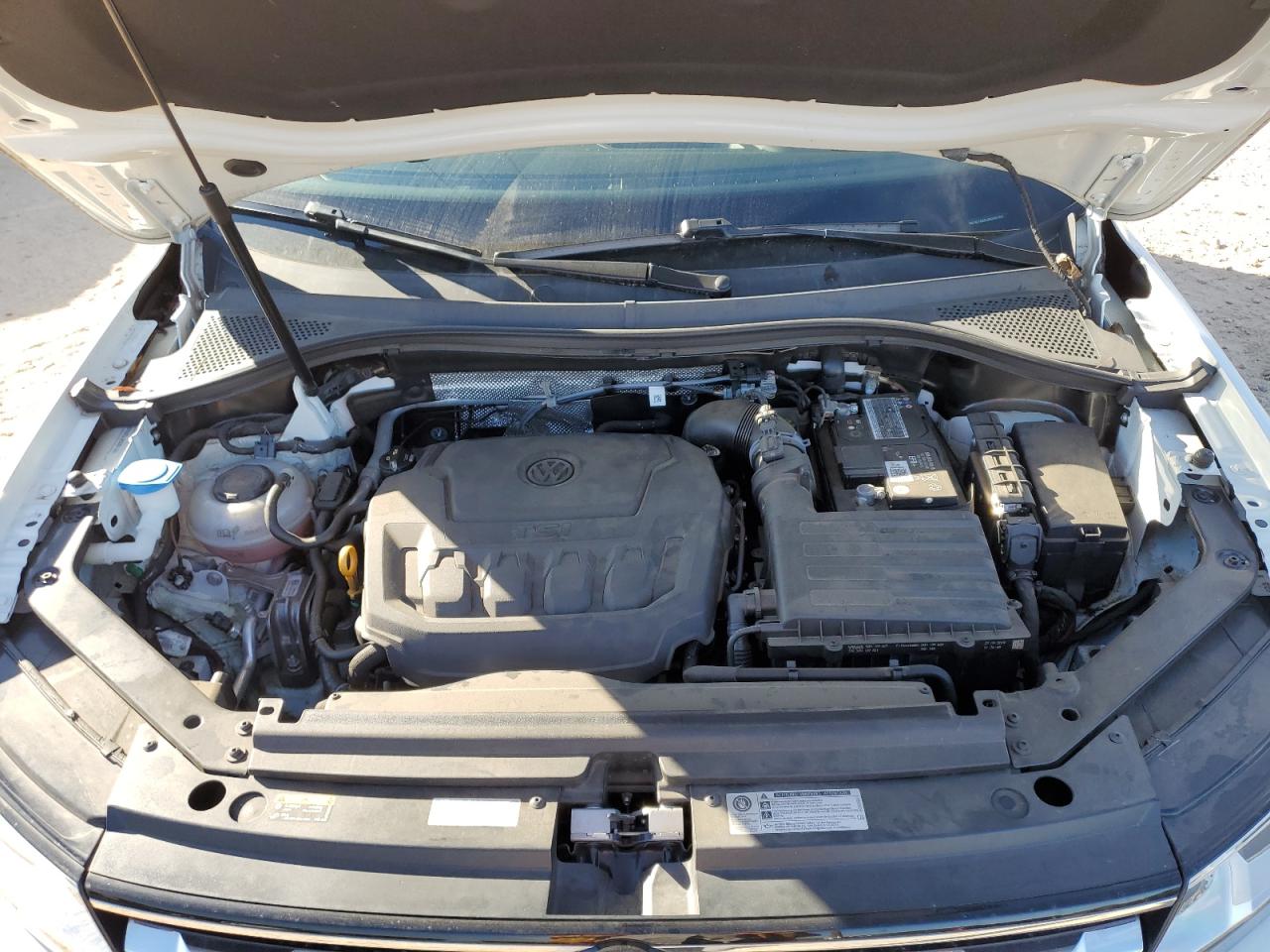 2020 Volkswagen Tiguan VIN 3VV1B7AX5LM036188 Copart auction photo, side / front end damage thumbnail 12