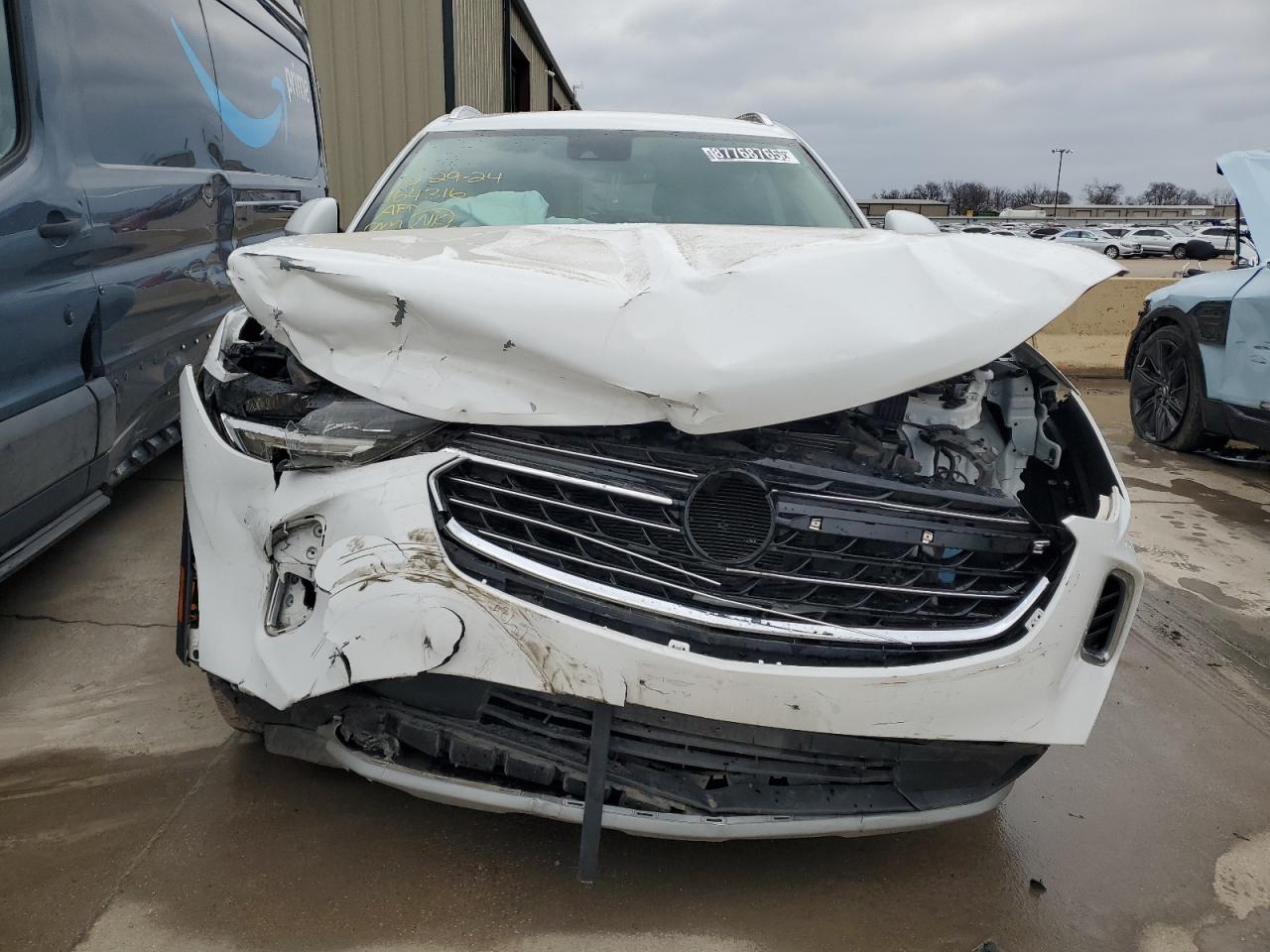 2022 Buick Envision VIN LRBAZLR4XND159222 Copart auction photo, front end damage thumbnail 5