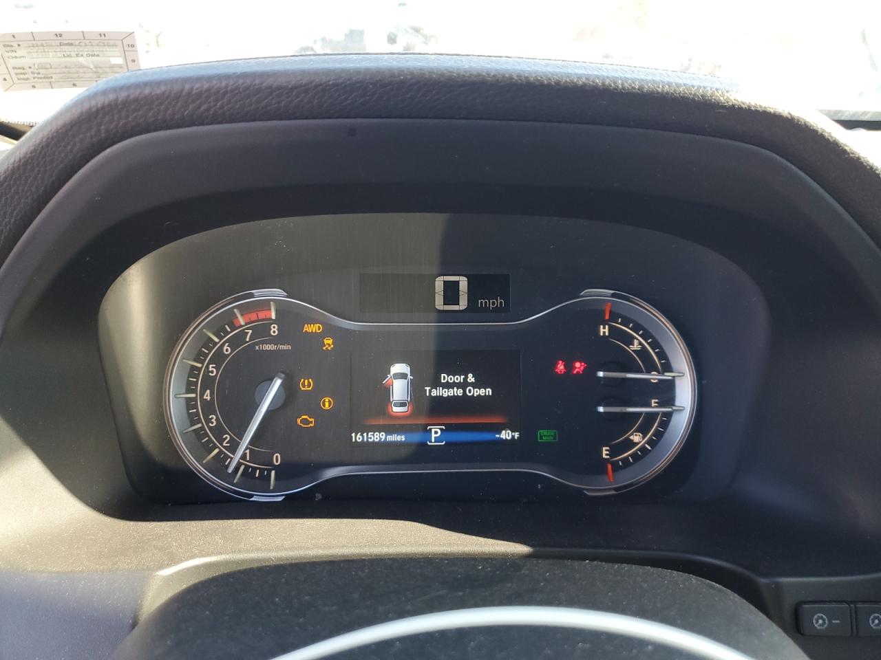 2016 Honda Pilot VIN 5FNYF6H55GB124829 Copart auction photo, front end damage thumbnail 9