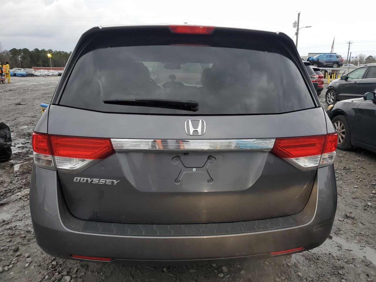 2017 Honda Odyssey VIN 5FNRL5H62HB022552 Copart auction photo, front end damage thumbnail 6