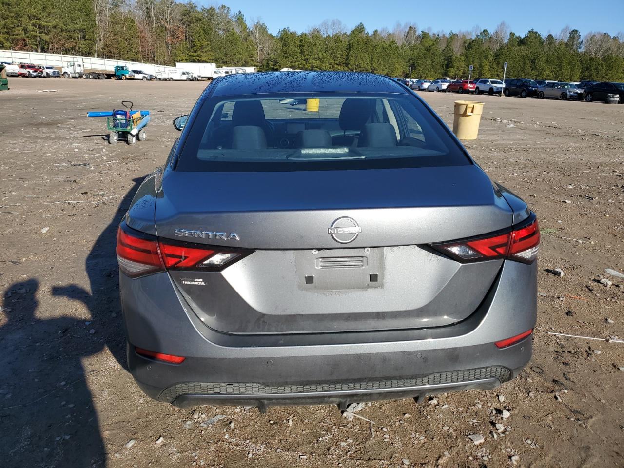 2024 Nissan Sentra VIN 3N1AB8BV4RY321549 Copart auction photo, rear end damage thumbnail 6