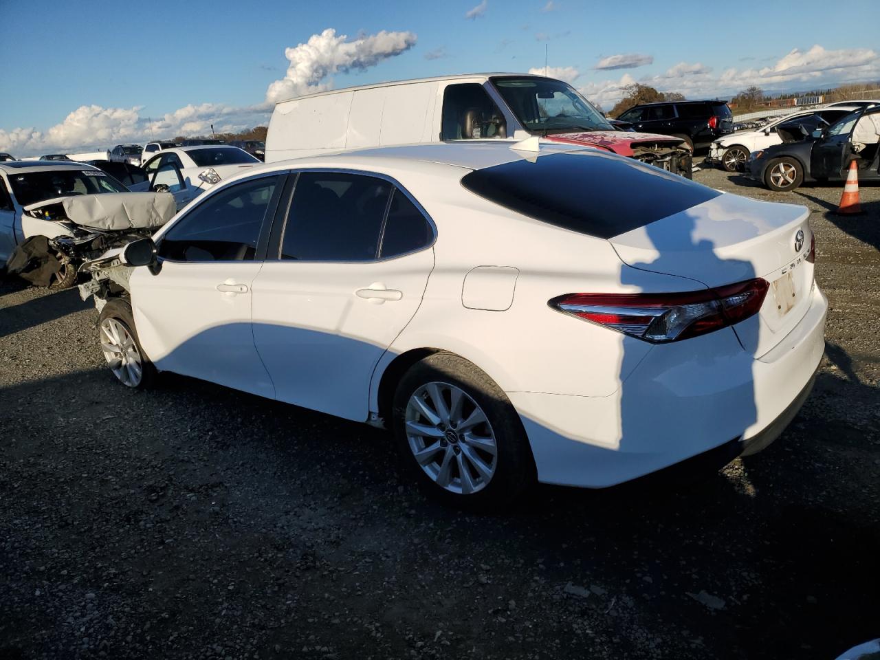 2019 Toyota Camry VIN 4T1B11HK8KU808492 Copart auction photo, front end damage thumbnail 2