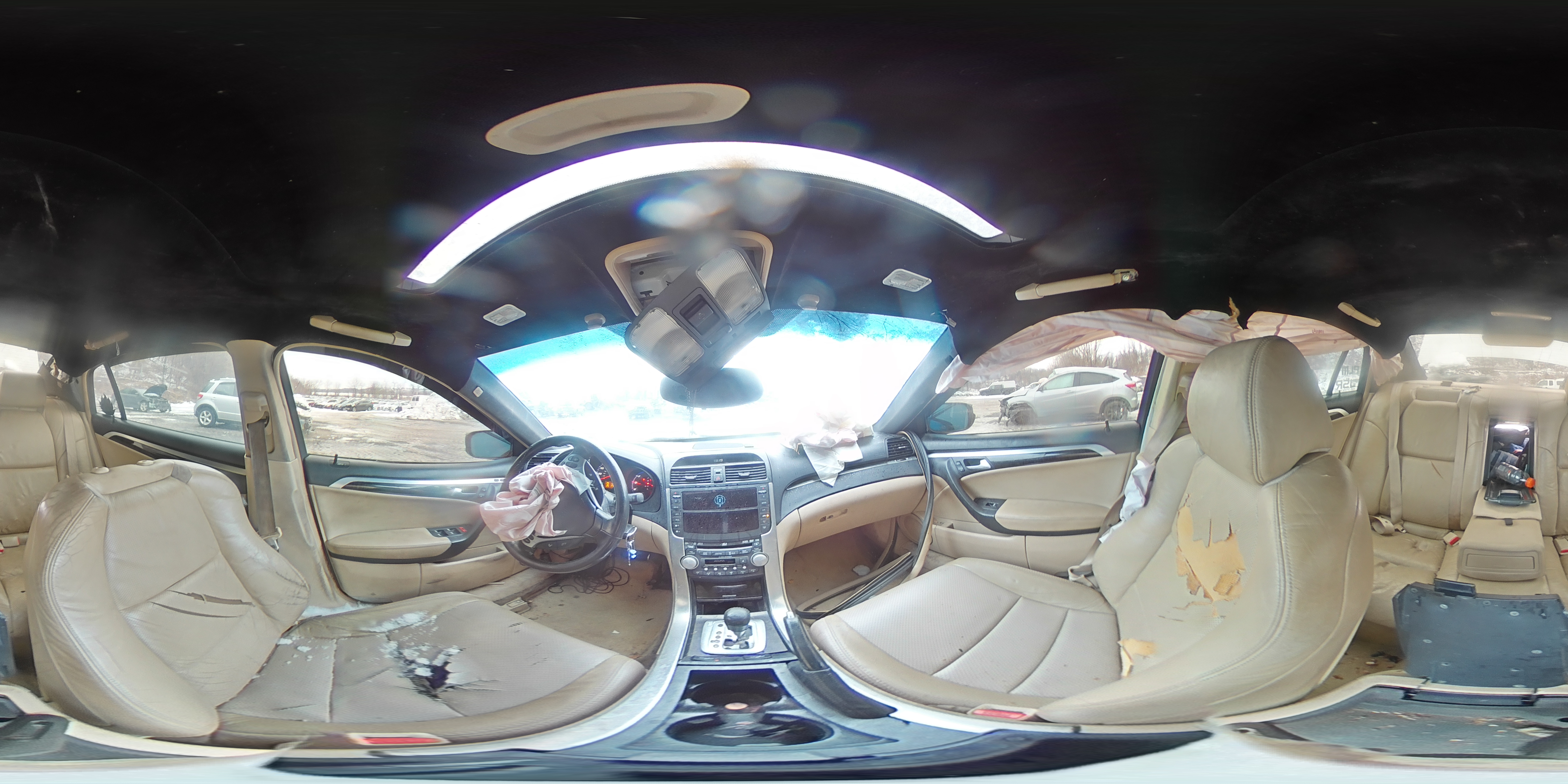 2008 Acura TL VIN 19UUA66278A050377 Copart auction photo, all over damage thumbnail 12